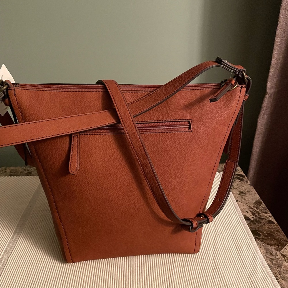 Handbag .  Anna brown handbag
